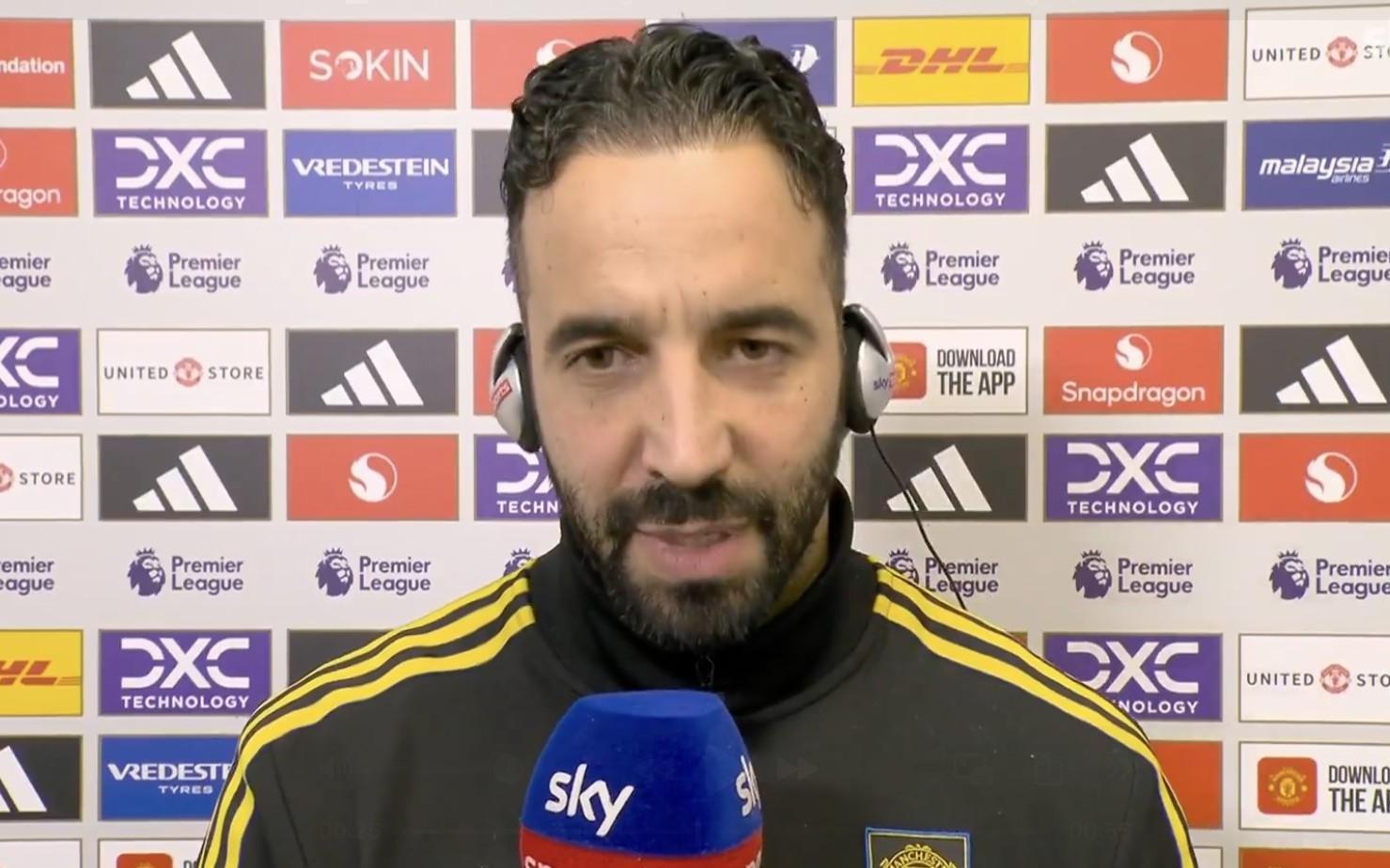 阿莫林:阵型不是最重要的今晚阵型等比赛开始你们就知道了