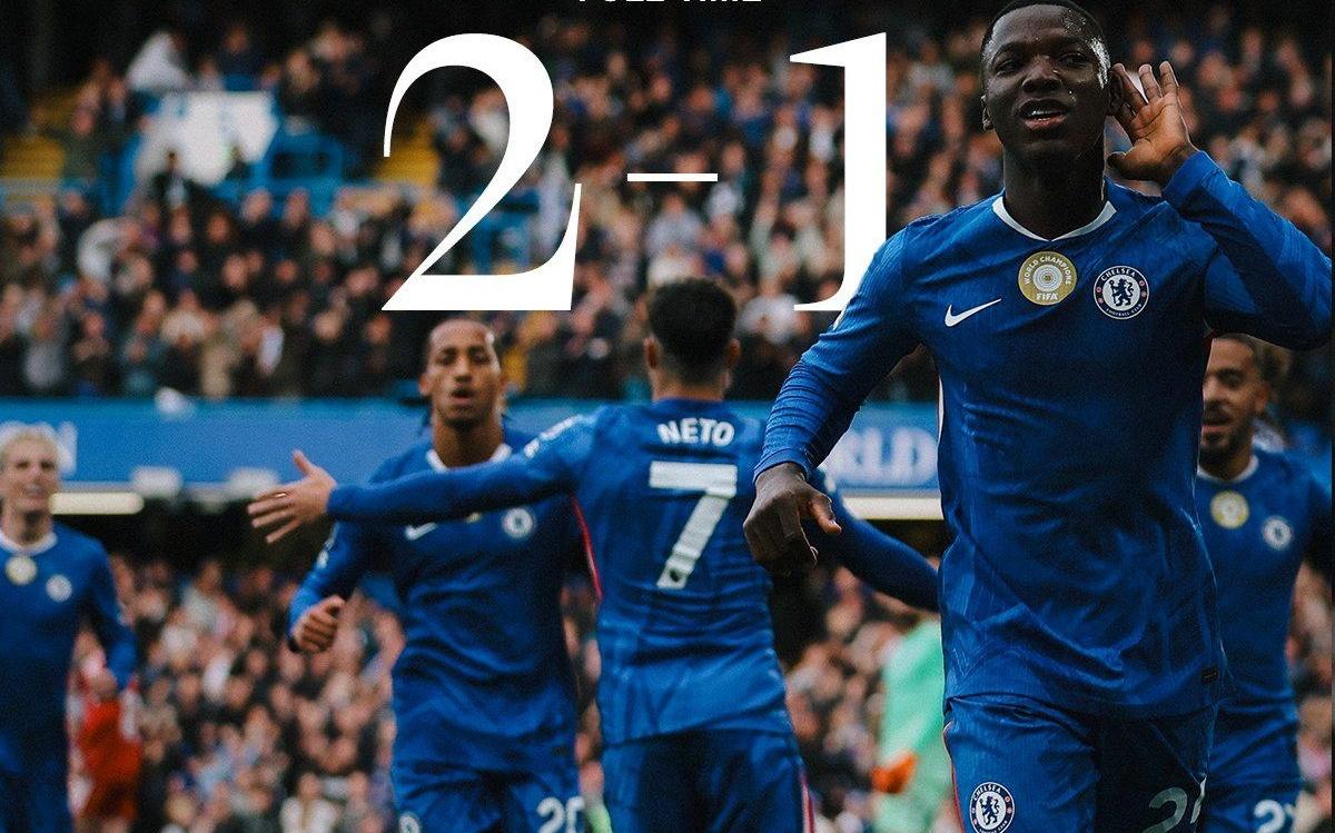 切尔西最近五场英超主场对阵红军保持不败,创20多年来新高