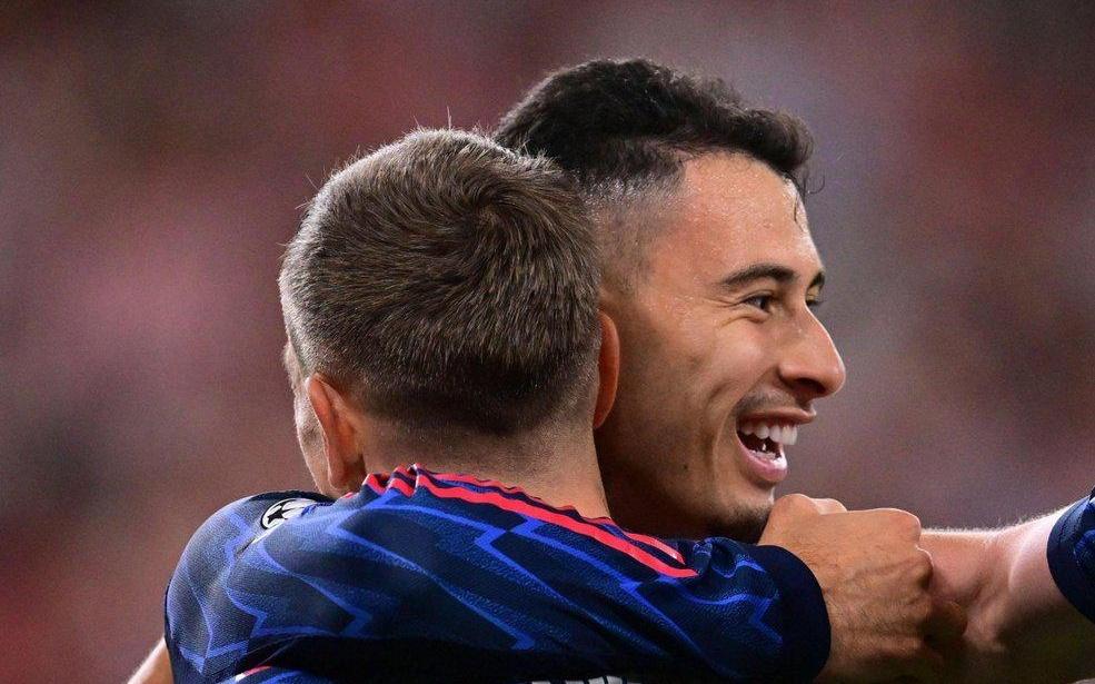 传射,特罗萨德和小马丁是阿森纳首对欧冠替补互相助攻的组合