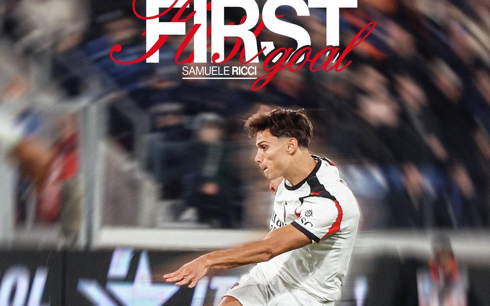 对阵亚特兰大开场4分钟破门,里奇攻入个人米兰生涯首球