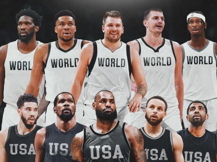 NBA全明星改制！约基奇联手文班亚马！美国队真的顶不住啊