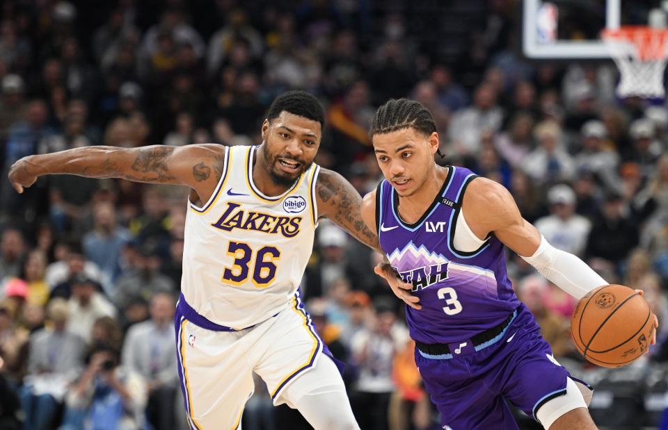 NBA重大漏判!湖人两度获利险胜爵士最后10秒两次关键犯规没吹