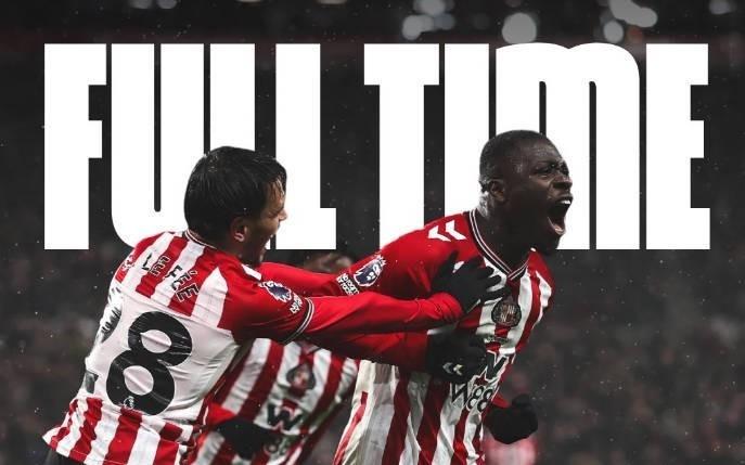 桑德兰本赛季联赛已6胜,追平上次踢英超时整个赛季胜场数