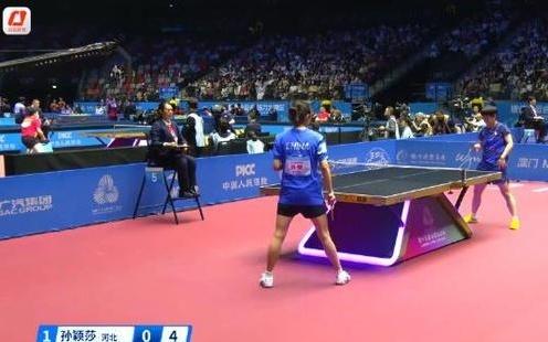 孙颖莎、何卓佳、王添艺携手河北乒乓女团进4强
