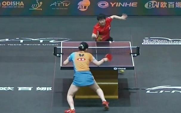 孙颖莎30战胜张本美和，国乒女团20领