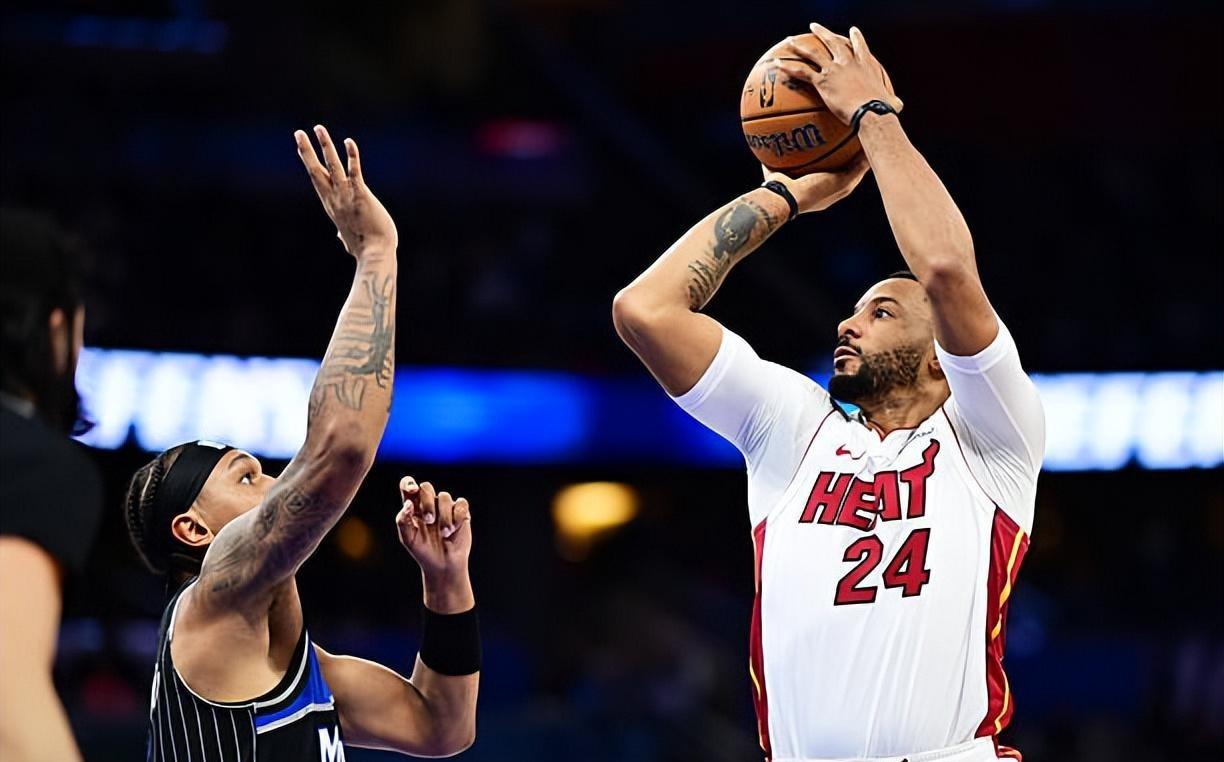 化学反应出了问题!热火强力得分手的进攻效率也开始出现下滑了