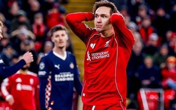 基耶萨燃尽了!补时回防空门立大功斯洛特欠他一次首发