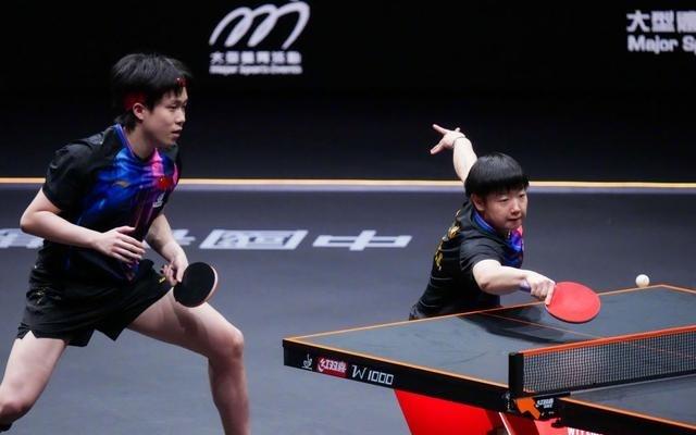 WTT香港总决赛:王楚钦孙颖莎混双首战告捷