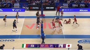 七连胜！世界女排联赛：意大利女排32险胜日本女排