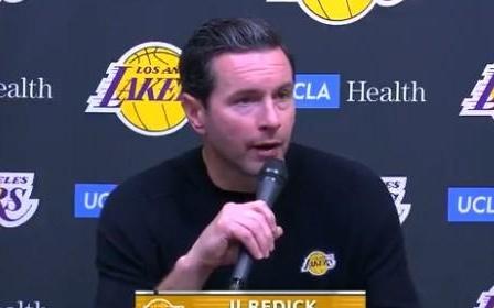 雷迪克：湖人现在就是NBA投射最差的队，但我们本不该如此