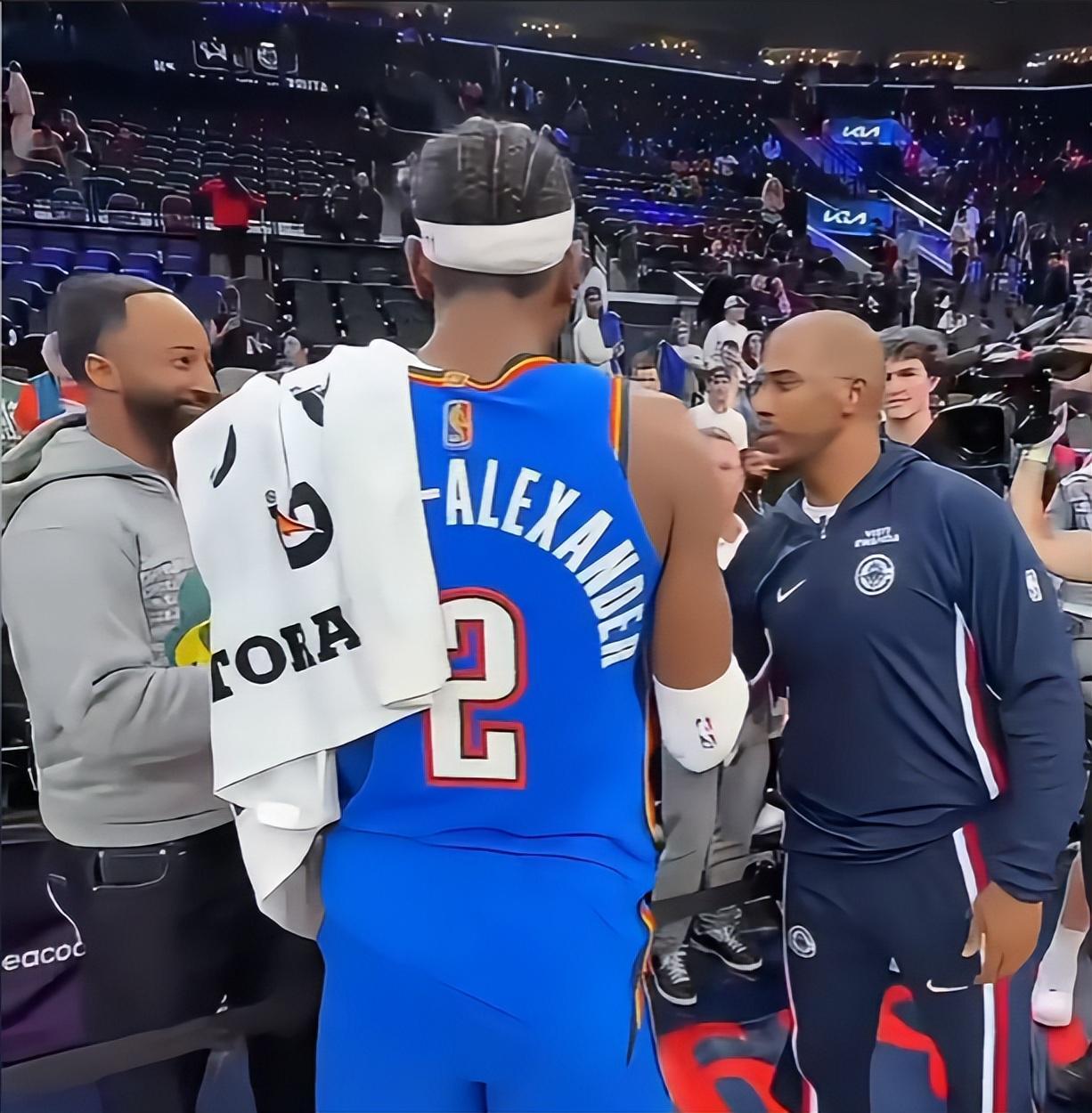 NBA最真挚的师徒情，保罗与亚历山大