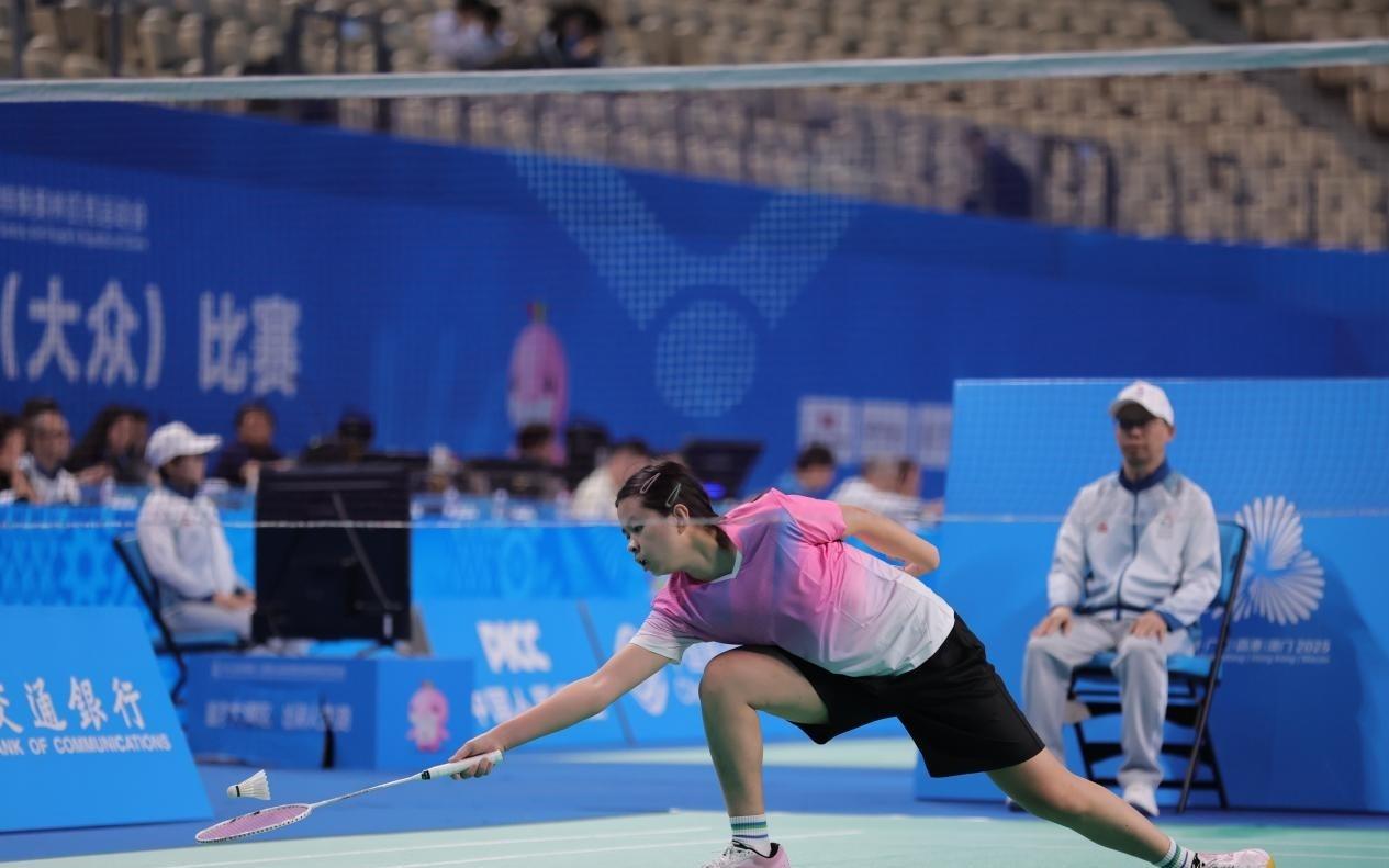 残特奥会羽毛球大众比赛在深圳开赛