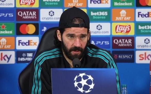 阿利松:我们仍支持主教练,相信他能帮我们扭转局势