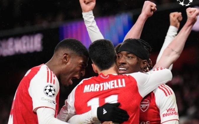 本赛季五大联赛球队欧冠积分：英超6