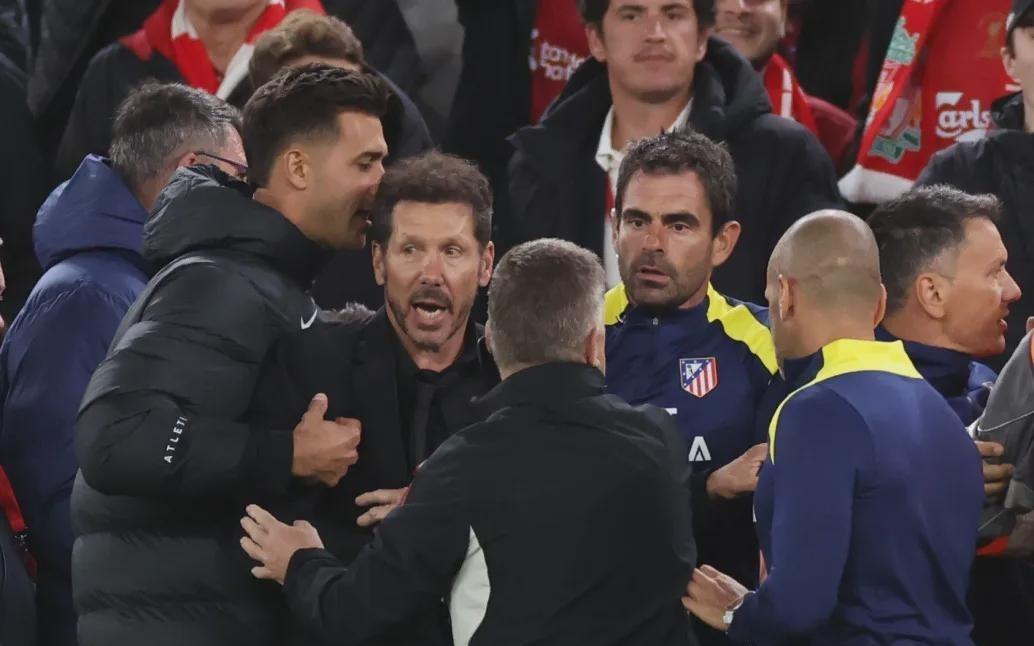 英媒:虽在利物浦发生过冲突,阿森纳仍不会为西蒙尼增设安保