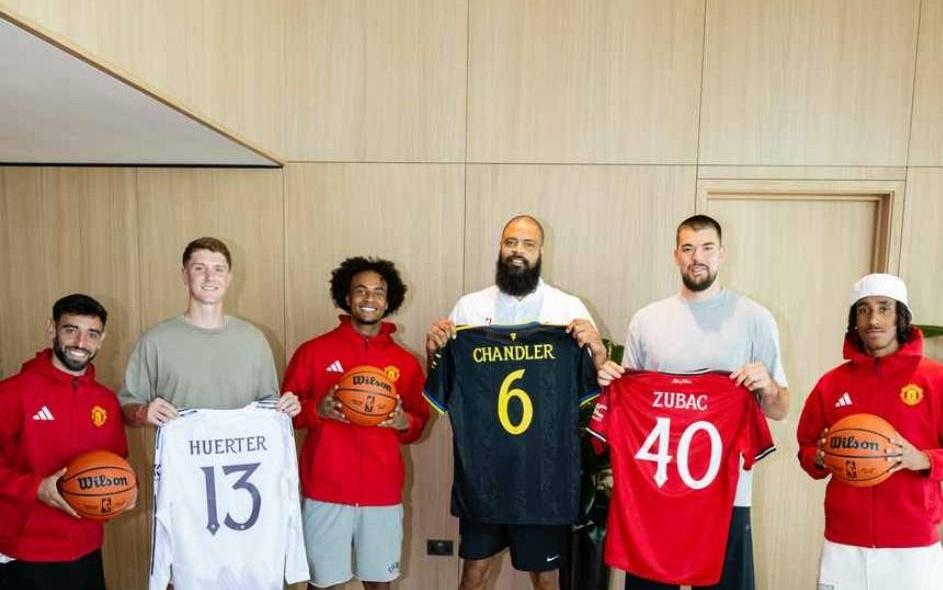 NBA球员访问卡灵顿基地，B费、齐尔克