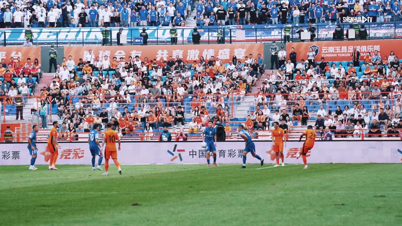 2025中超联赛第19轮云南玉昆44上海申花MatchDay比赛日纪实
