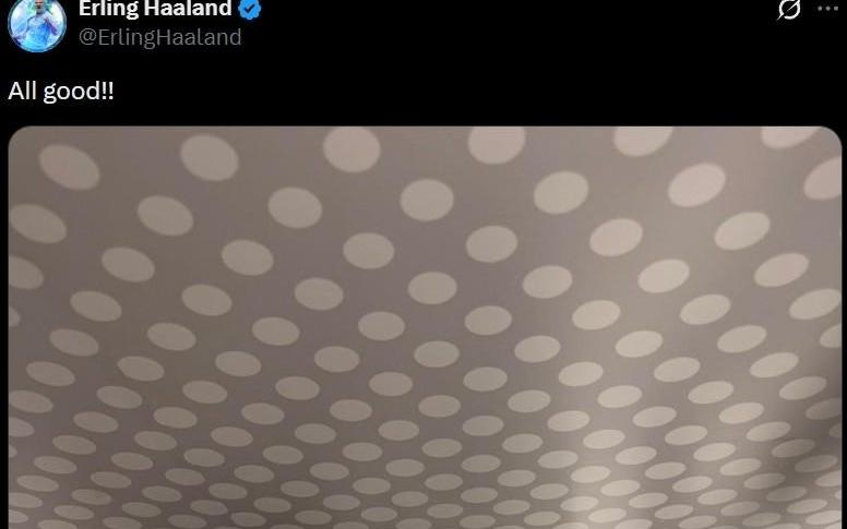 没变胖!哈兰德社媒晒称重照片,严格遵循瓜帅的体重管理要求