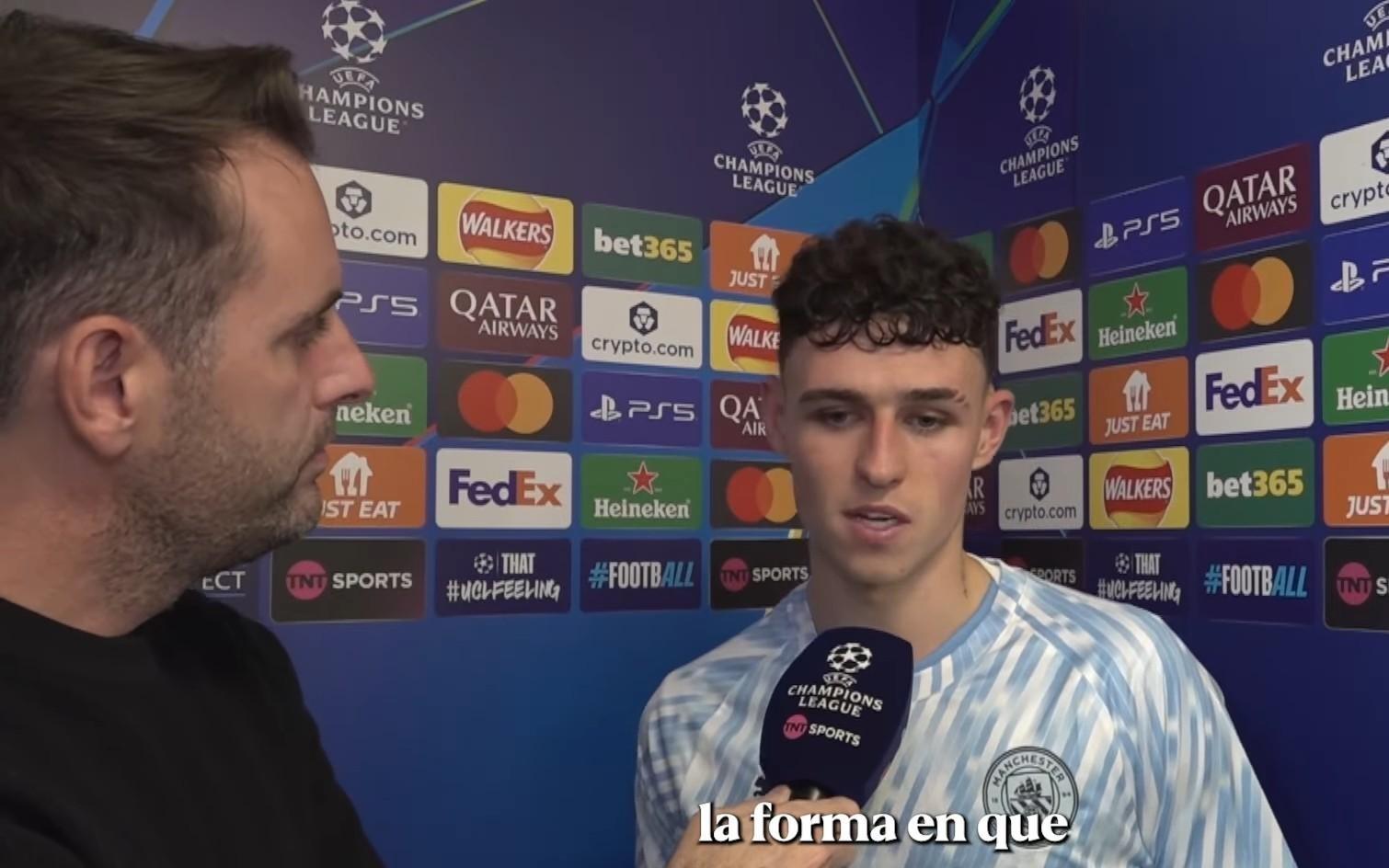 最好的福登要回来了福登:我不太确定,留给别人去评价吧