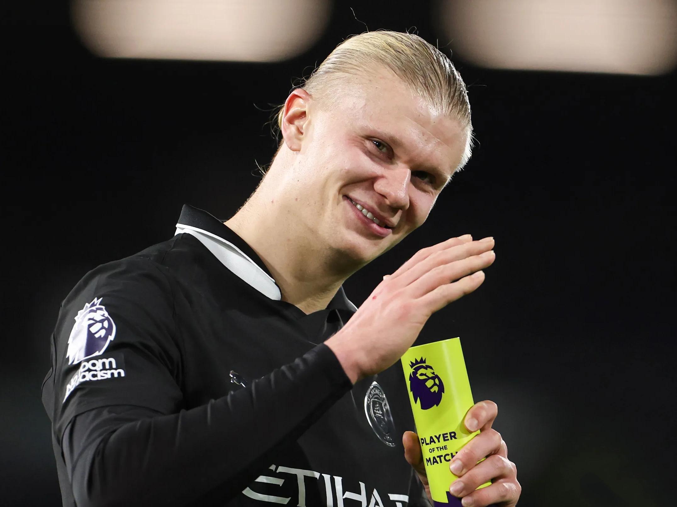 哈兰德是如何在111场英超比赛中打入100球的