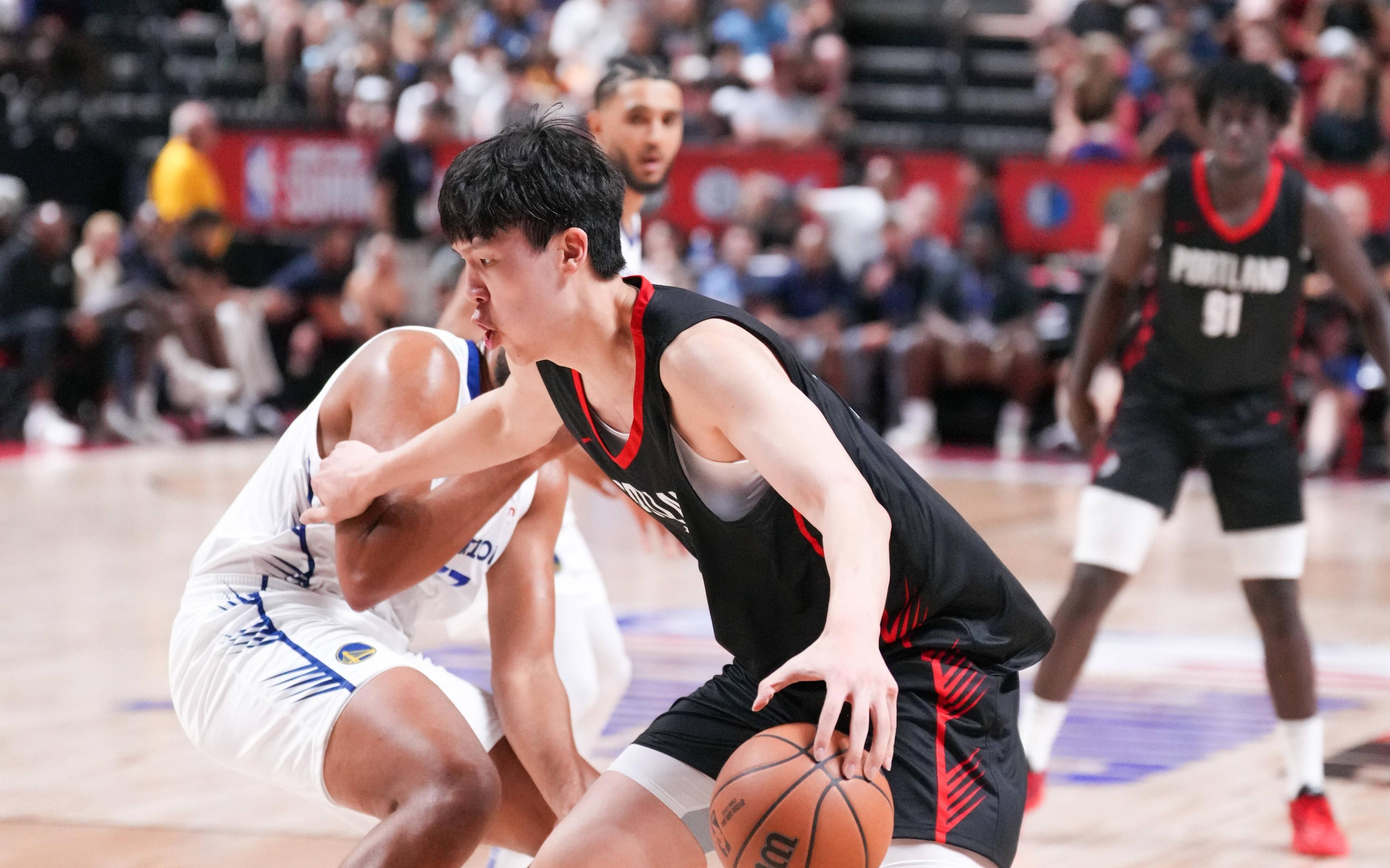 CCTV5直播，开拓者VS热火，杨瀚森继续跟队，主帅首曝培养计划