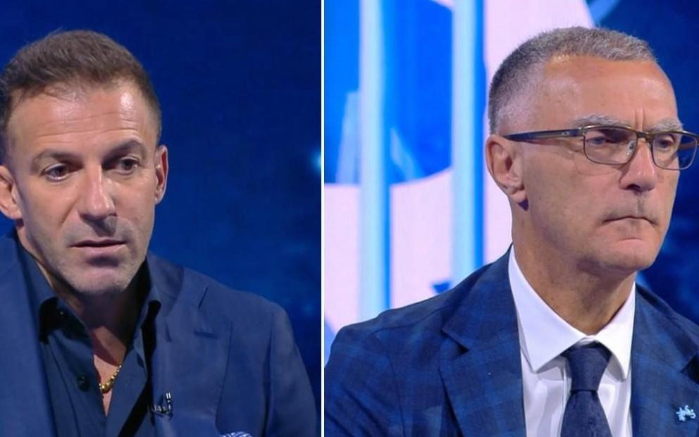 国米意甲最强皮耶罗和贝尔戈米因不同意见在节目中发生争执