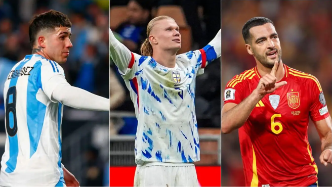 世界杯预选赛接近尾声，英超球员国家队表现排名揭晓