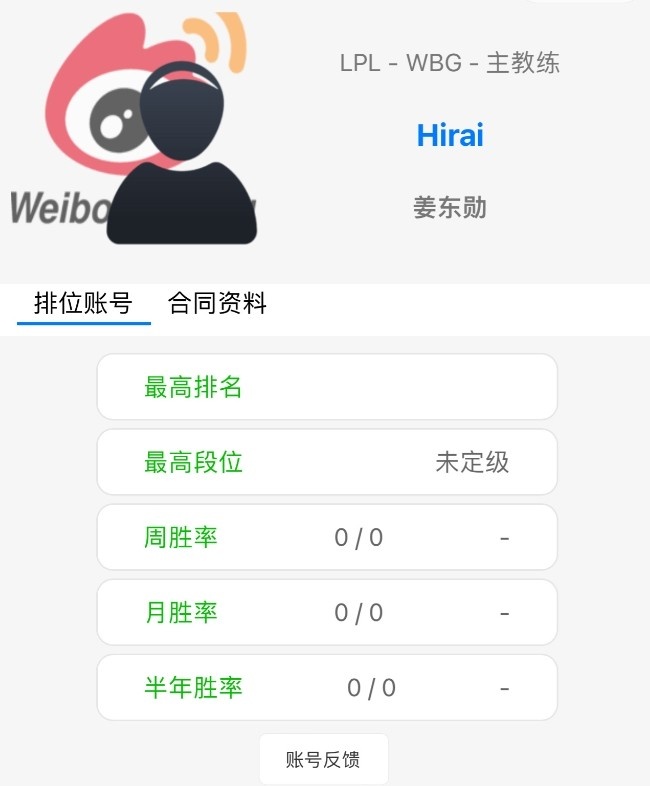 OBGG战队资料更新：前KT主教练Hirai加盟WBG战队