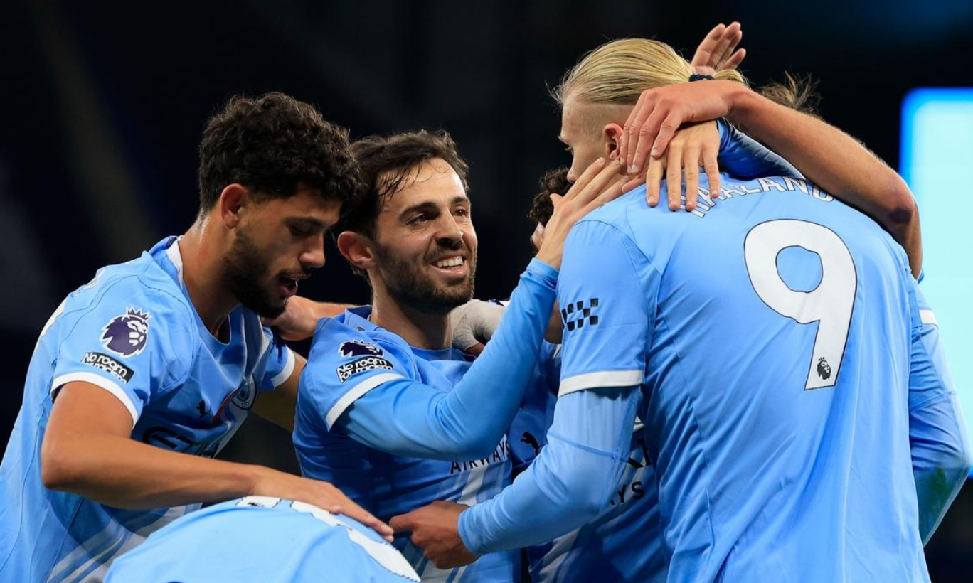 一场31让曼城超越利物浦，哈兰德踢疯了：13场狂轰17球