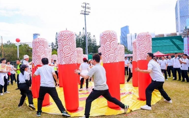 廣州金控集團第三屆運動會落幕，莫家蝶現身詮釋團隊精神