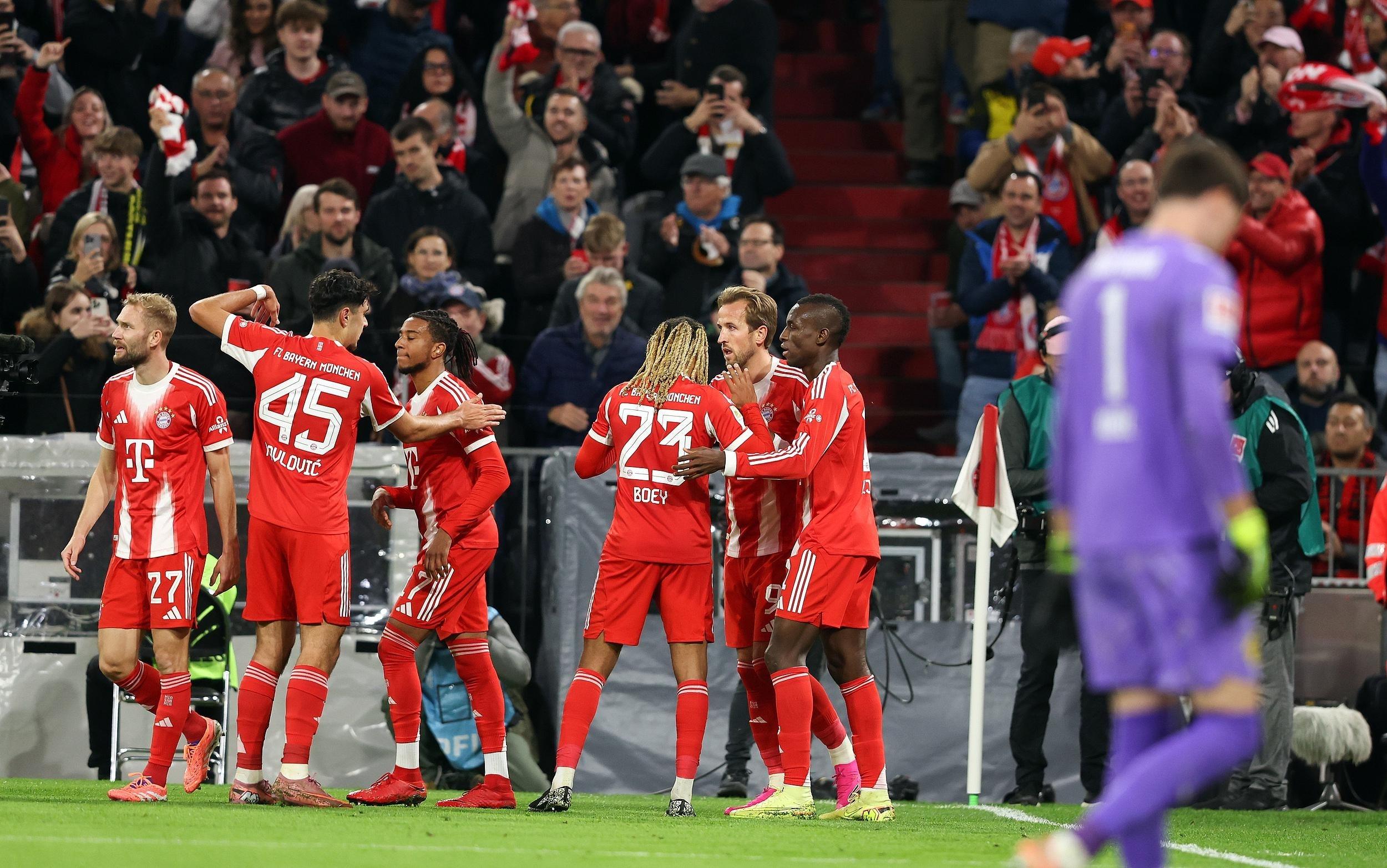 大结局了拜仁本赛季各项赛事已11连胜,多特不败被终结