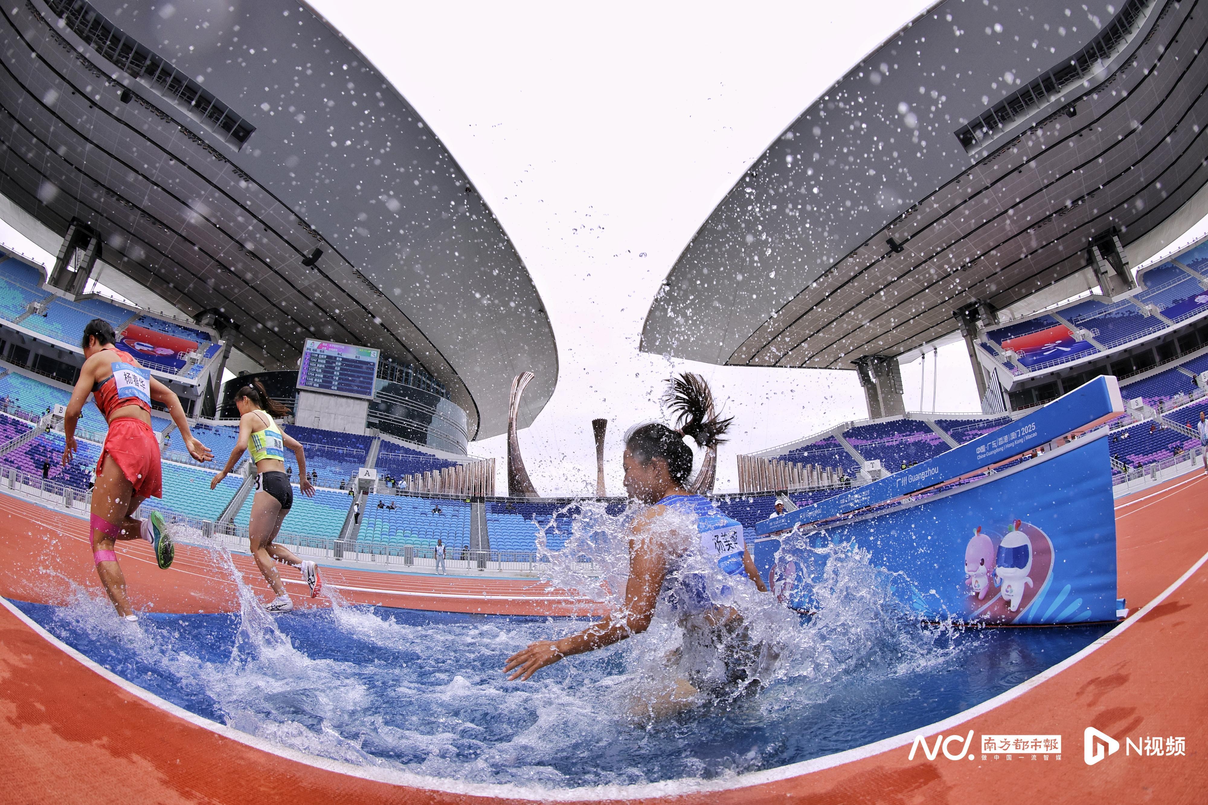 赛场直击：残特奥会田径场上产生多面