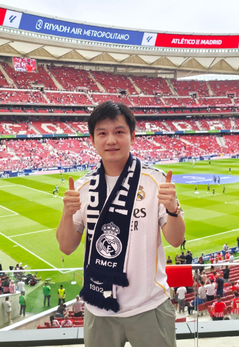 樊振东随皇马征战客场，或许这就是他想要的生活