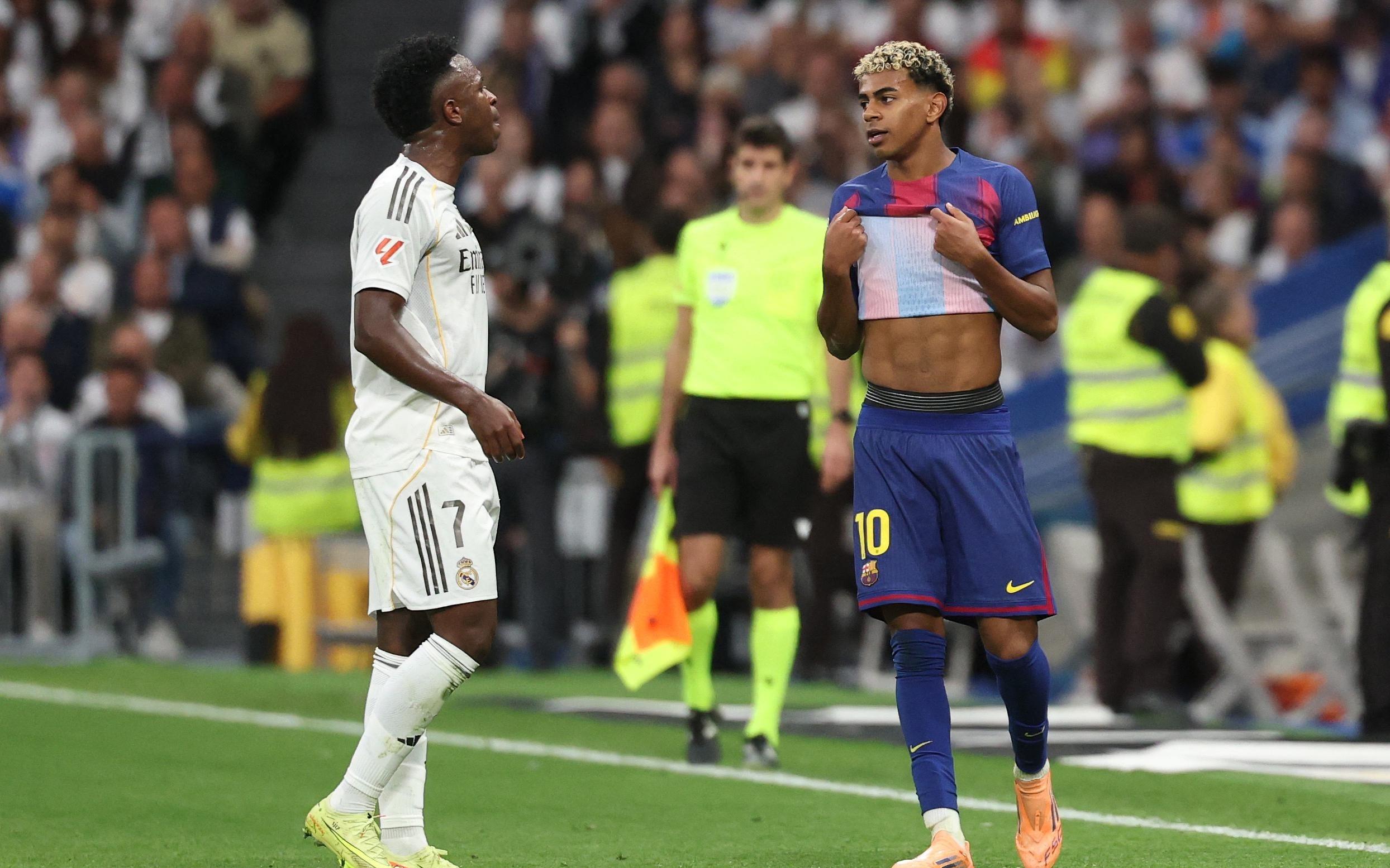 赛前讽刺皇马,亚马尔本场2射门0射正,21次丢球权全场最高