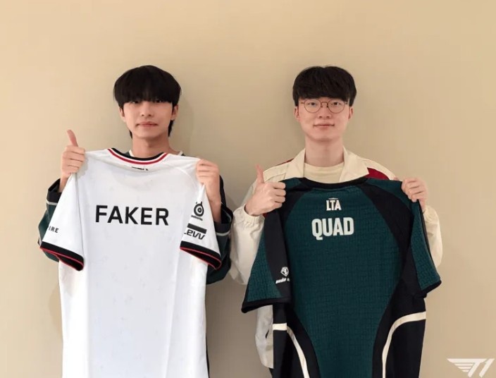 Quad：和Faker换队服是我的荣幸这是我一生中难忘的一天