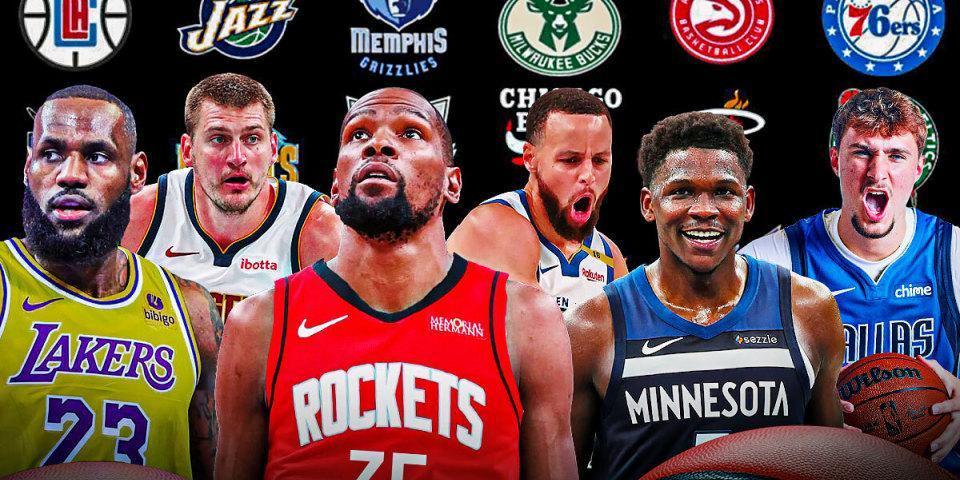 NBA赛季至今表现评分:雷霆A+++断档领先火箭A湖人B勇士C