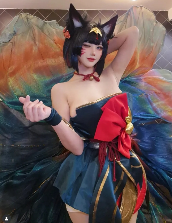 韓援什么實力我能不知道嗎CoserYasal曬Cos阿貍新皮膚照片