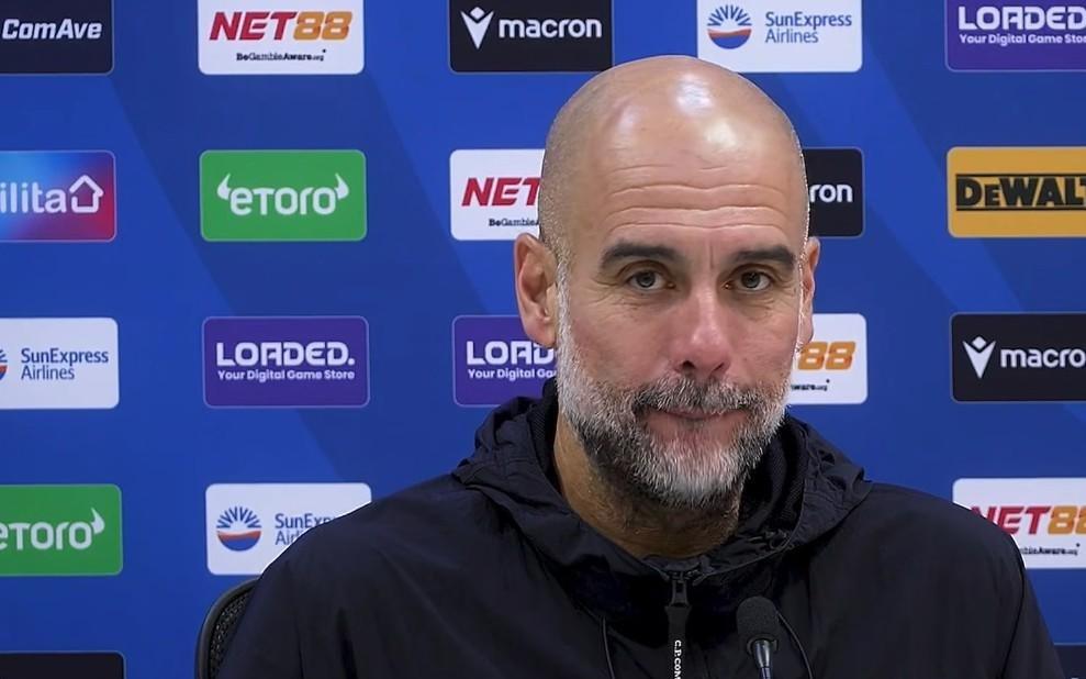 瓜帅:福登今天踢得并不好,但在最后阶段他可能是全队最佳