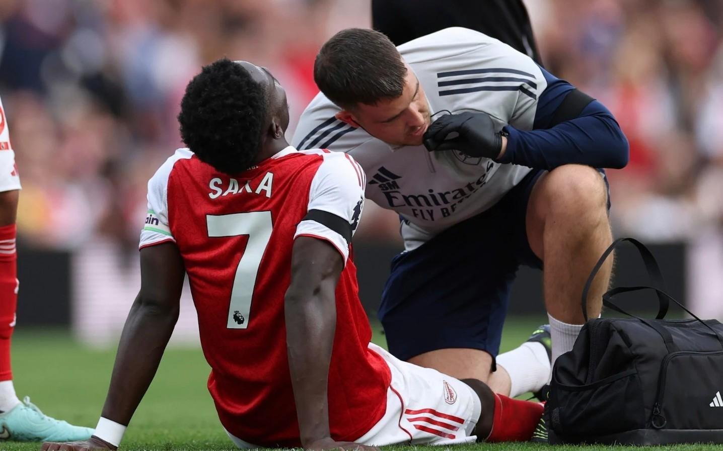电讯报：阿森纳的伤病像打地鼠游戏，而且同位置一直遭遇伤病