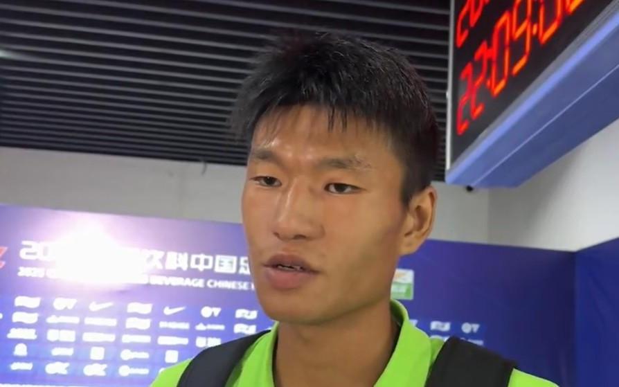 国安小将李睿跃：发挥得不太理想，满分100分给自己打50分