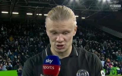 哈兰德：完成英超百球是个巨大的成就我就应该持续表现