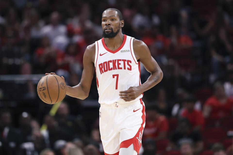 双赢！KD为火箭夺冠降薪，5.98亿薪资登顶NBA斯通神操作盘活全队