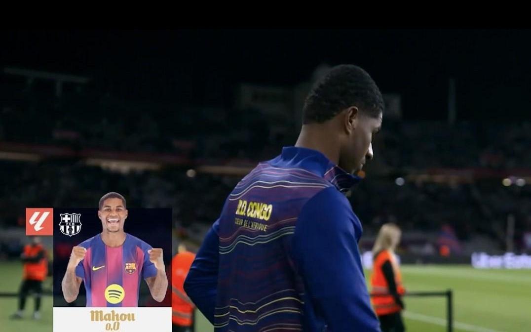 打入一球，拉什福德当选巴萨vs埃尔切全场最佳球员