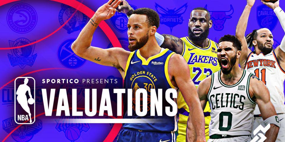 NBA球队最新估值：勇士113.3亿连续5