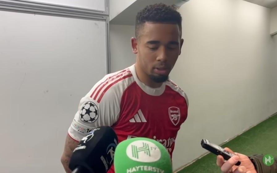 热苏斯:我感受到上帝一直在保护我枪手能竞争所有赛事冠军