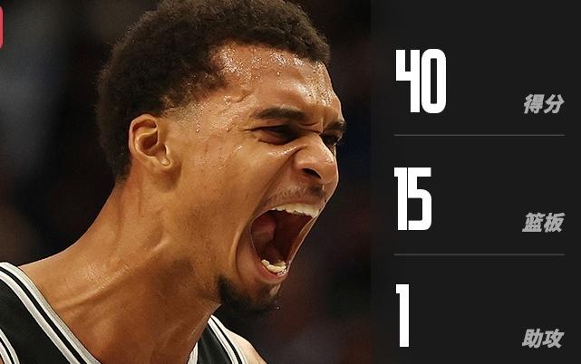 杨瀚森NBA生涯首分+首次被隔扣，状元