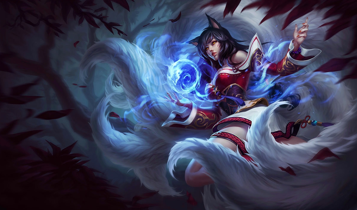 skinspotlights爆料：阿狸或将推出灵魂莲华神话幻想皮肤