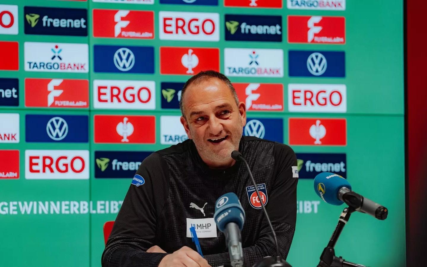 海登海姆主帅:球队会吸取联赛12汉堡经验,相信杯赛取胜