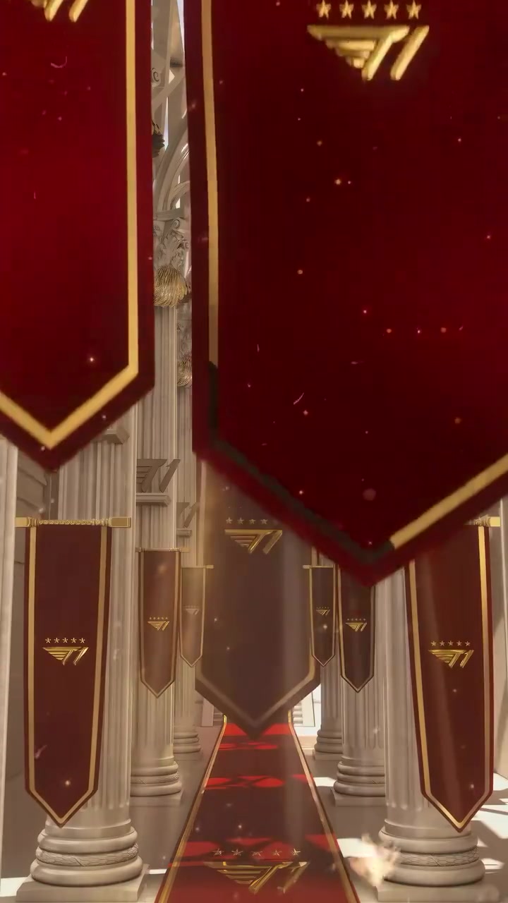 T1发布主场宣传视频，充满王座&王冠&玫瑰元素：邀请你来到T1王国