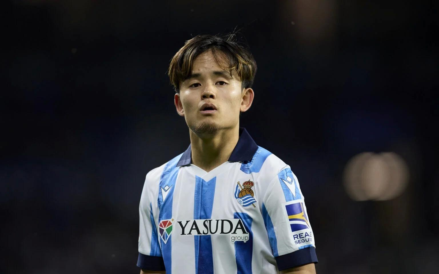 外媒：久保建英与埃弗顿联系在一起，若